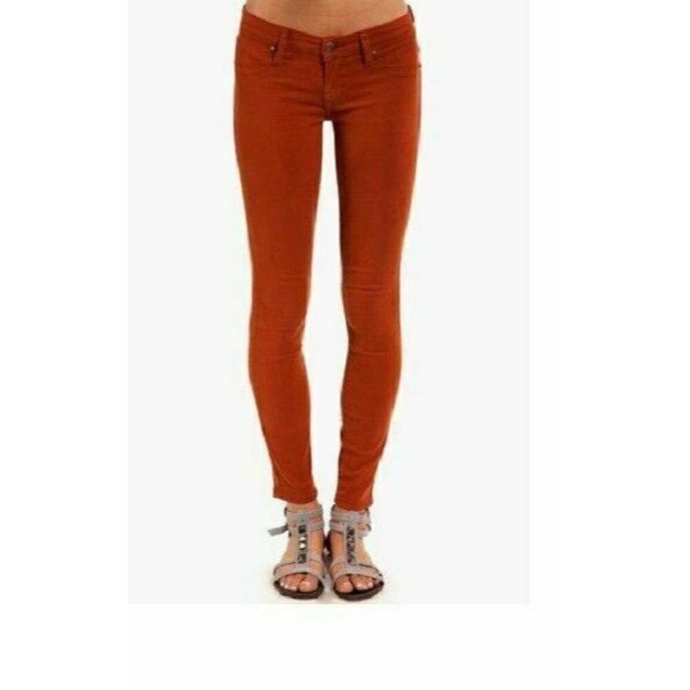 Blank NYC Rust Denim Spray On Super Skinny Jeans - Picture 10 of 14